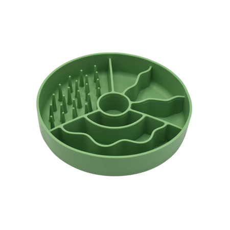 Fiboo Bol Hranire lenta Verde
