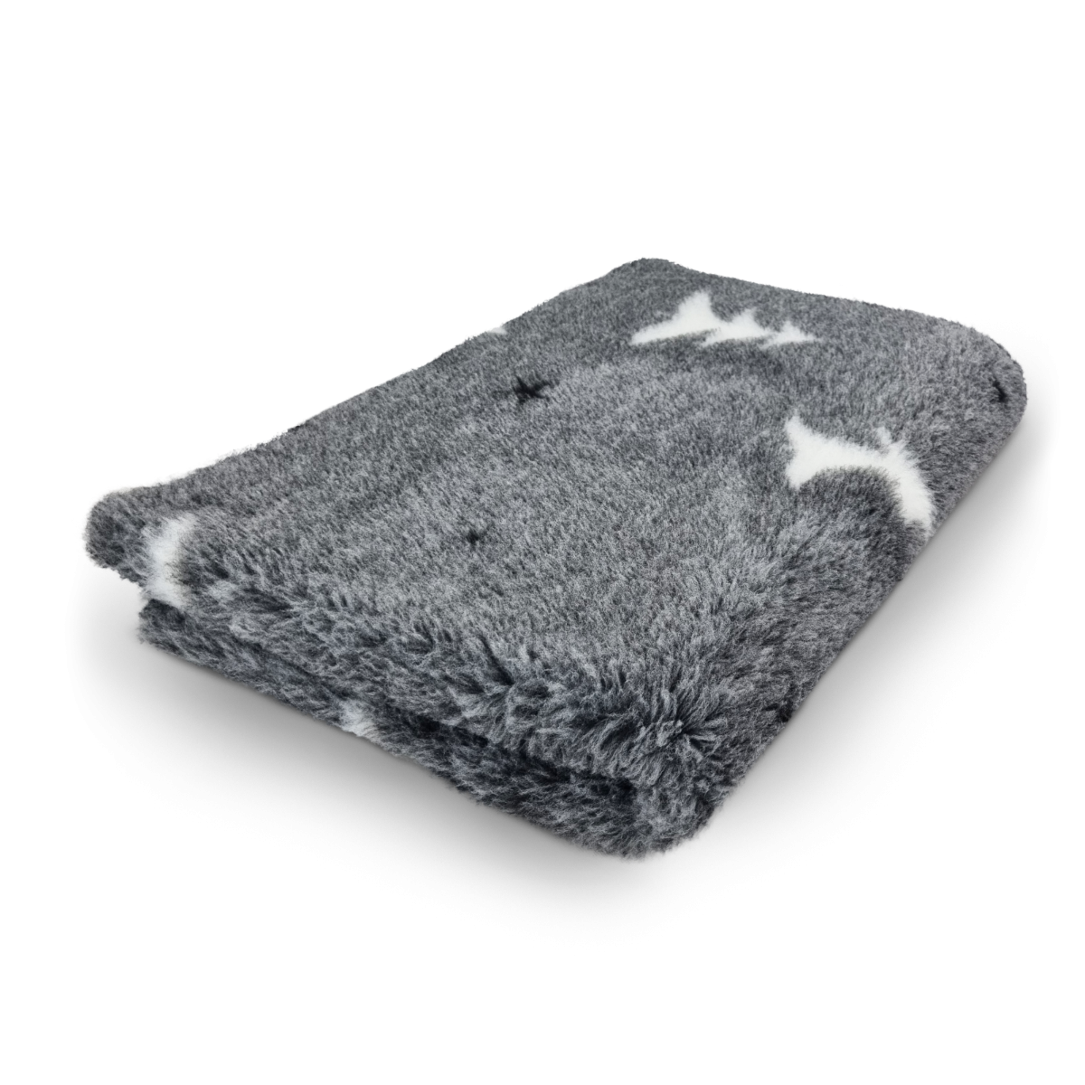 VET BED Covoras Antiderapant Pin si Stele - Gri