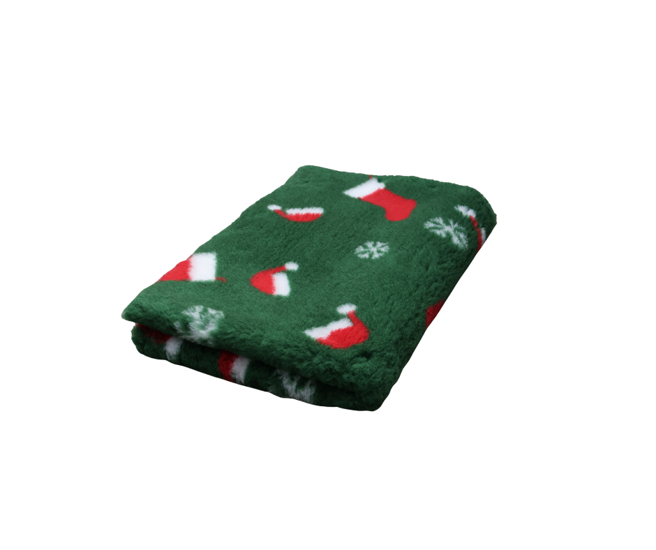 VET BED Covoras Antiderapant Palarie mos Craciun Verde