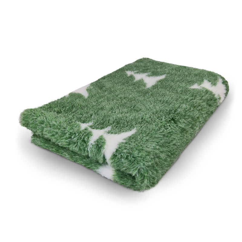VET BED Covoras Antiderapant Pin si Stele - Verde