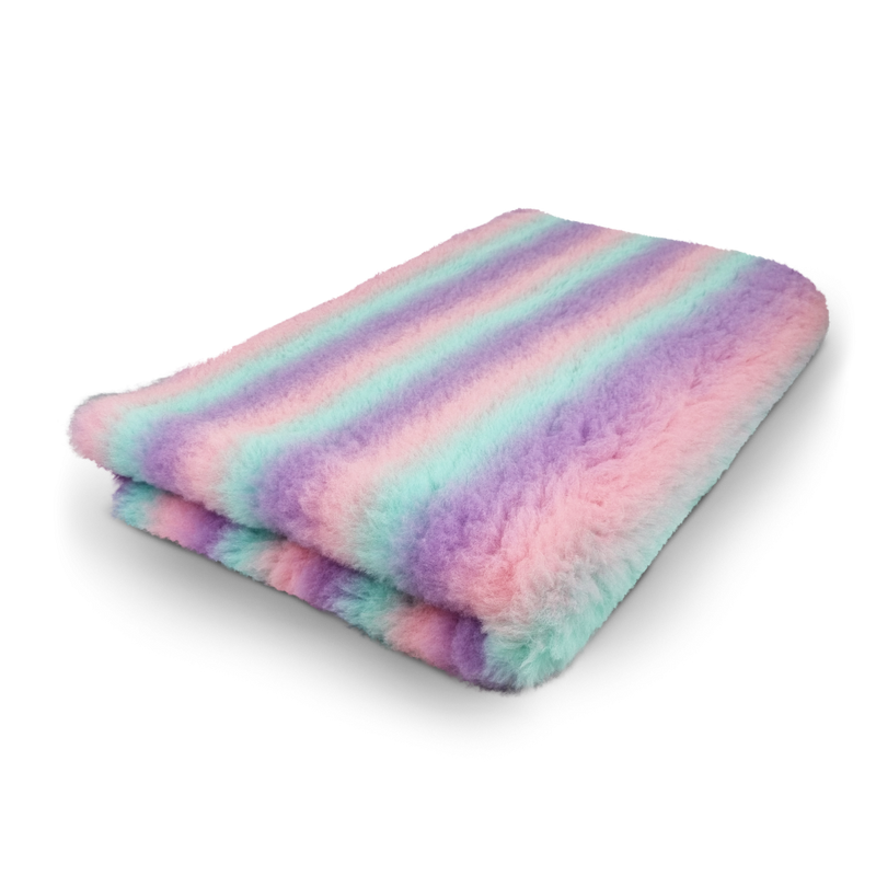 .VET BED Covoras Antiderapant Rainbow Mint