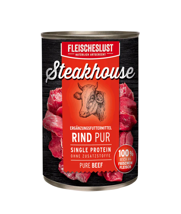Conserva 100% Steakhouse cu vita pura