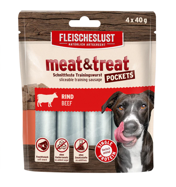 Recompensa Meat&Treat Pockets Vita 4x40g