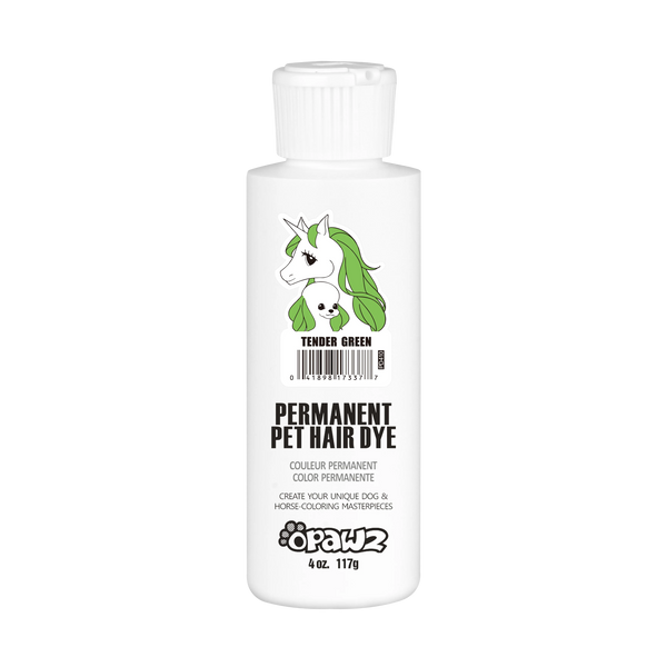Opawz Tender Green- vopsea permanenta pentru caini si cai 8oz. / 234g