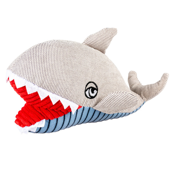 Jucarie de plush Whale Jaw S 22x7x7cm gri