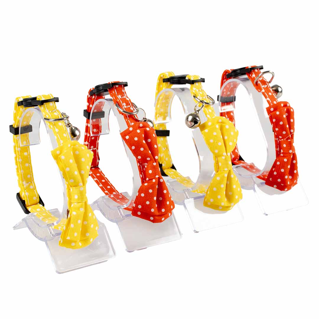 Zgarda pisici Retro Balls 20-28cm