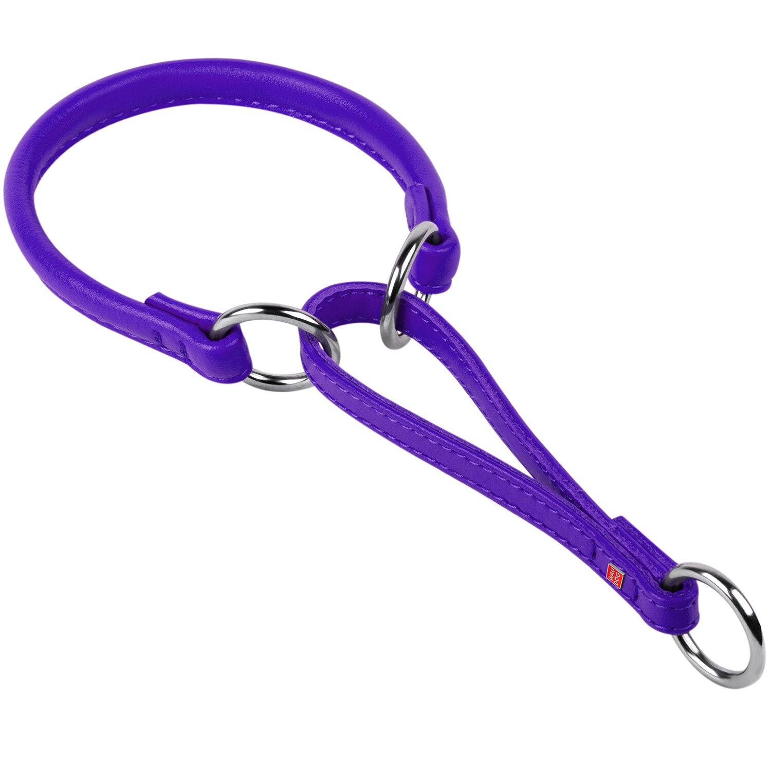 Waudog Zgarda martingale din piele- Mov