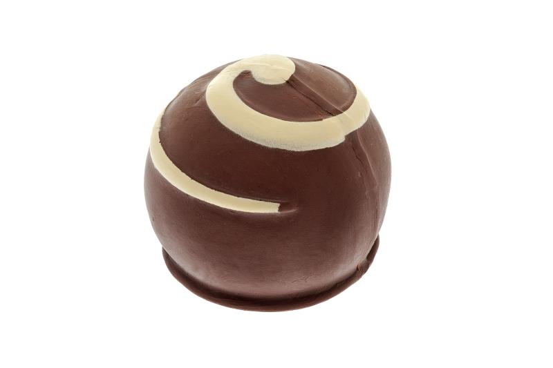 Jucarie pentru caini Ciocolata latex cu sunet 10cm