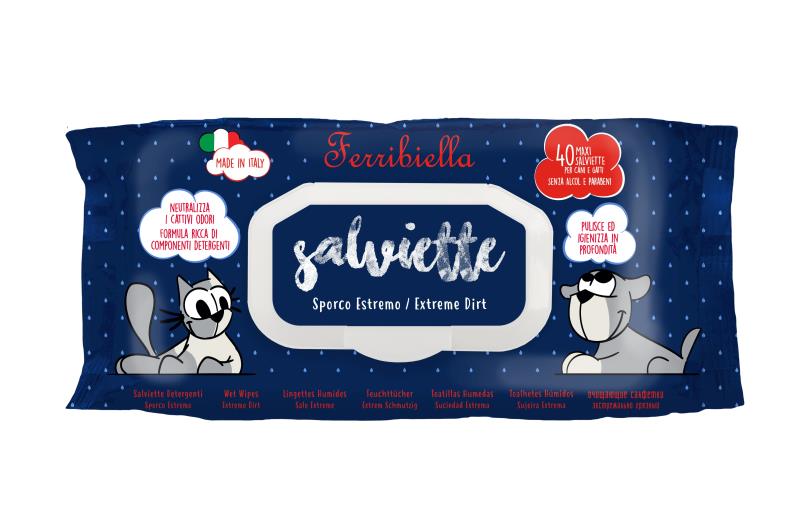 Servetele umede pentru caini si pisici Extreme 40buc