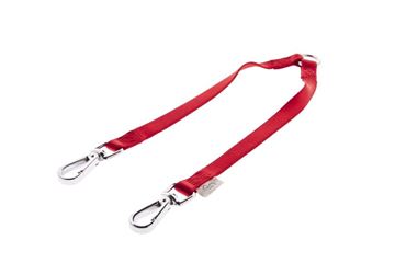 Adaptor dublu pentru lesa Rosu