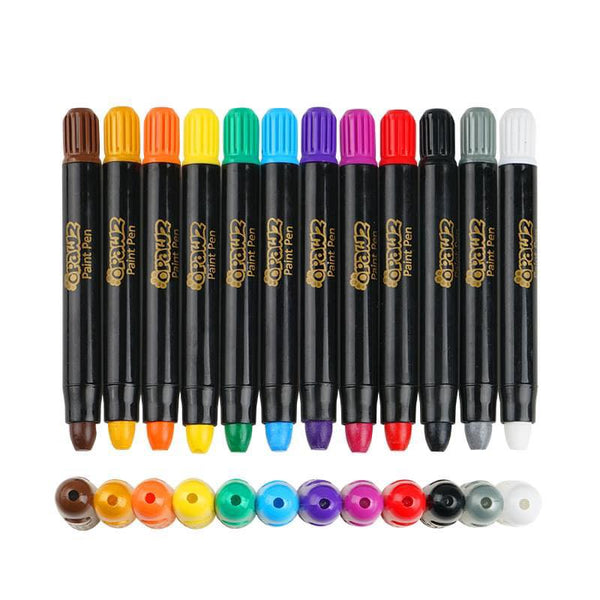 Opawz Carioci cu glitter pentru Vopsit set 12 culori