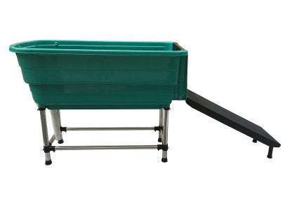 Cada toaletaj turquoise 60x124x90H + rampa