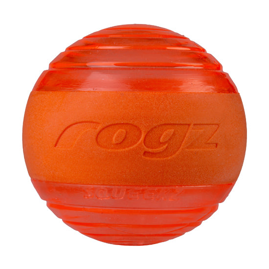Jucarie pentru caini Rogz Squeekz minge cu loc de recompense