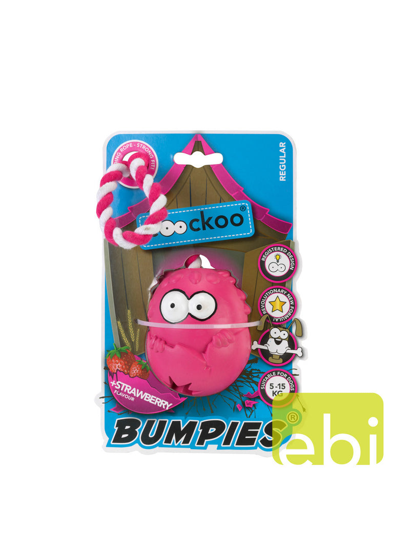 Coockoo Bumpies cu sfoara- aroma de capsuni - PetGuru Pet Shop by Vetomed
 - 2