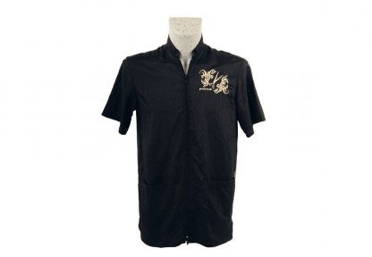 Halat Grooming Barbati Tikima Vico Negru M - PetGuru Pet Shop by Vetomed
