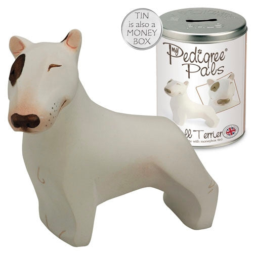 Pusculita cu figurina My Pedigree Pals Bull Terrier 10.5cm - PetGuru Pet Shop by Vetomed
