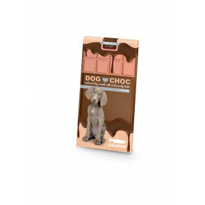 Ciocolata pentru Caini cu Somon 100g, fara Aahar - PetGuru