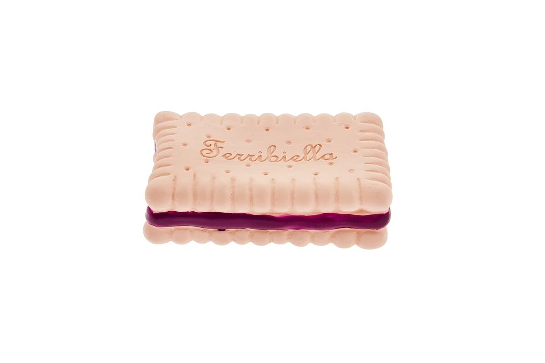 Jucarie pentru caini Biscuite cu sunet - culori diverse 8cm