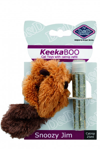 Jucarie cu Iarba pisicii Snoozy Jim