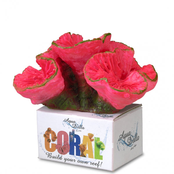 Decoratiune Acvariu - Coral deschis M - 11x9x8CM