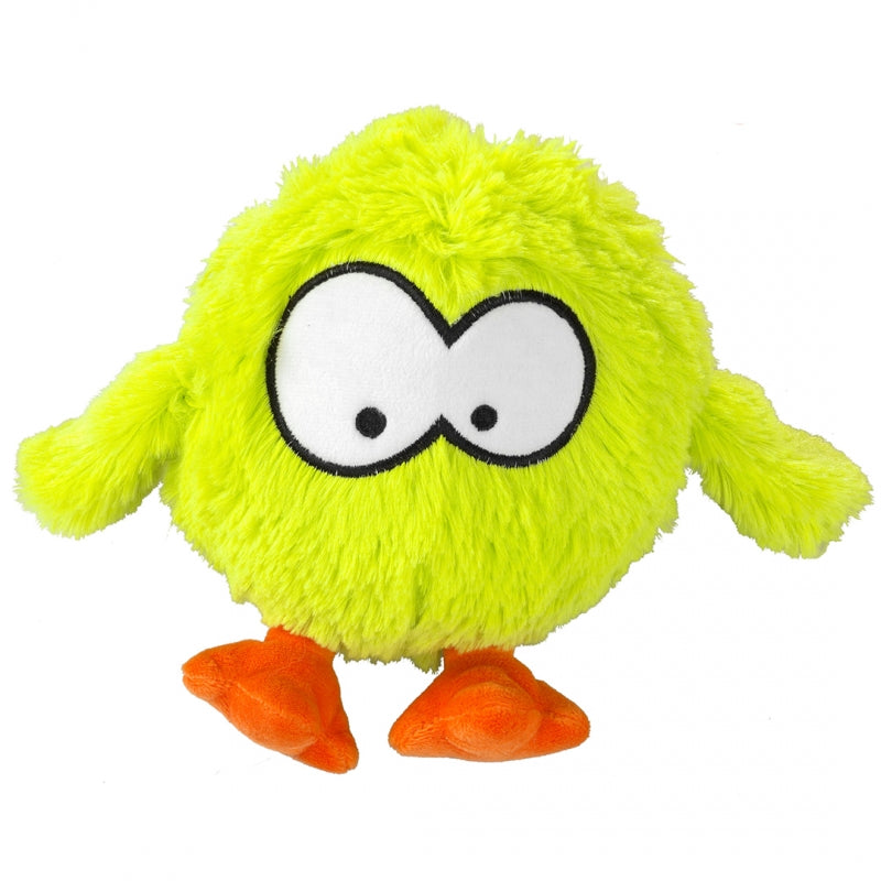 Jucarie pentru caini Coockoo Bouncy cu sunet si vibratii 28x19cm lime