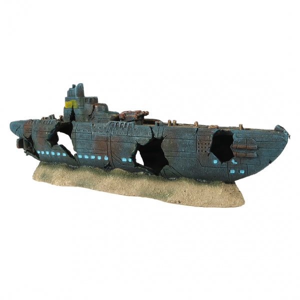 Decoratiune Acvariu - Submarin mare 43x10x14cm
