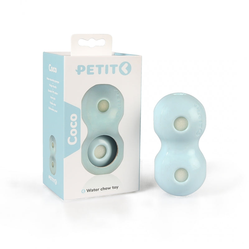 Jucarie pentru caini Petit Coco cu apa 12x6x6 cm albastru