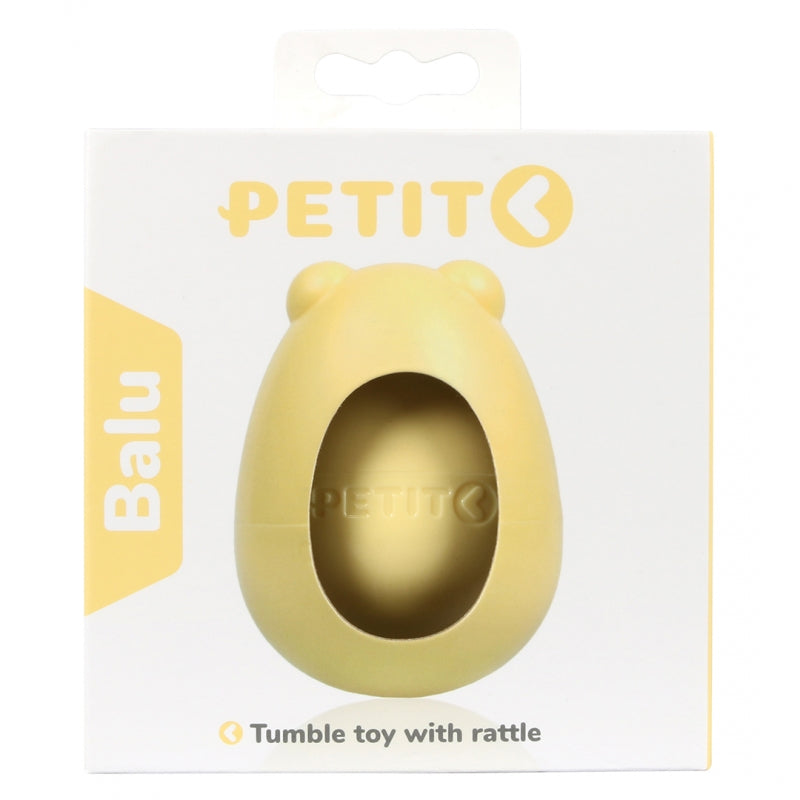 Jucarie pentru caini Petit Balu 8x6x6 cm galben