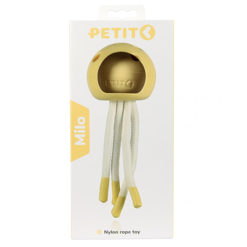 Jucarie pentru caini Petit Milo 18x7x7 cm galben