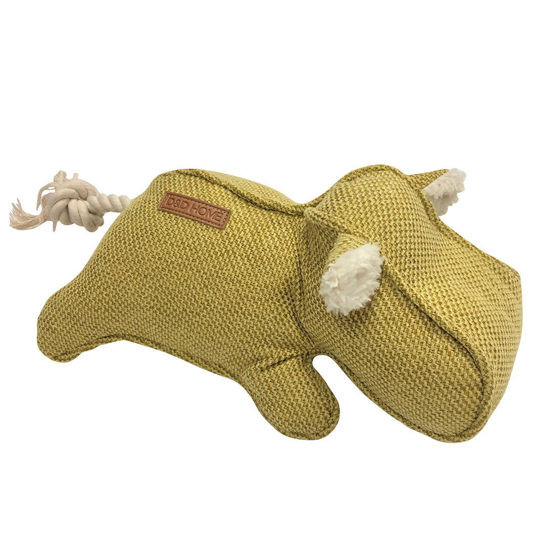 Jucarie hipopotamul Emmy 30x14cm Galben