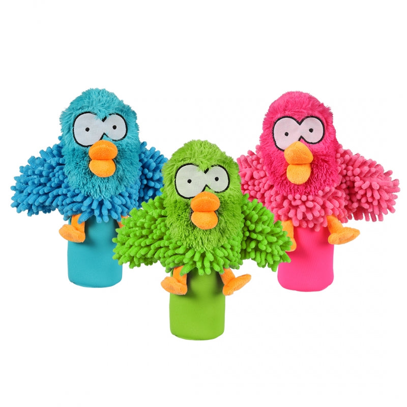 Jucarie pentru caini Coockoo Oohoo cu sticla de plastic 27cm