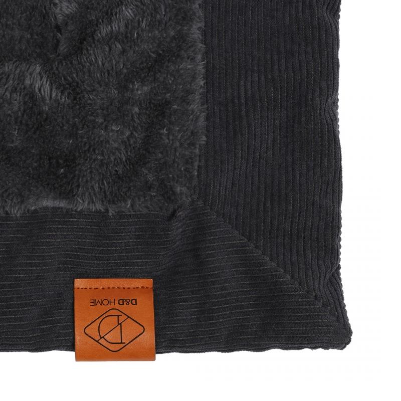 Patura Corduroy - gri 100x70x1 cm