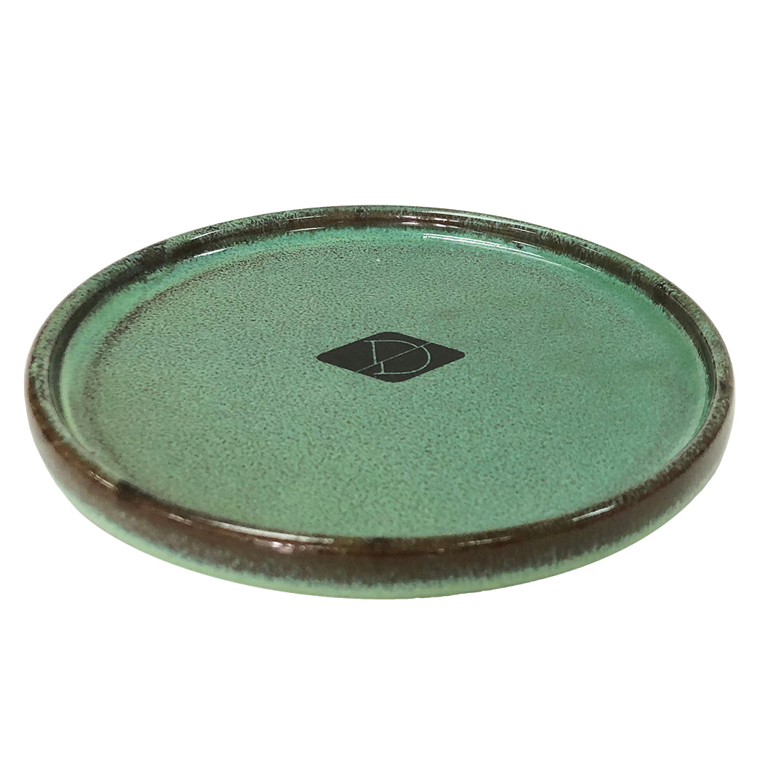Bol Jasper ceramica Verde 13x13x2,5cm