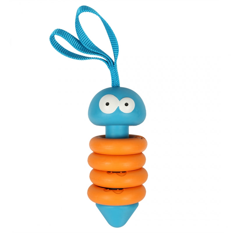 Jucarie pentru caini Coockoo Larry 16x6.8x6.8cm portocaliu