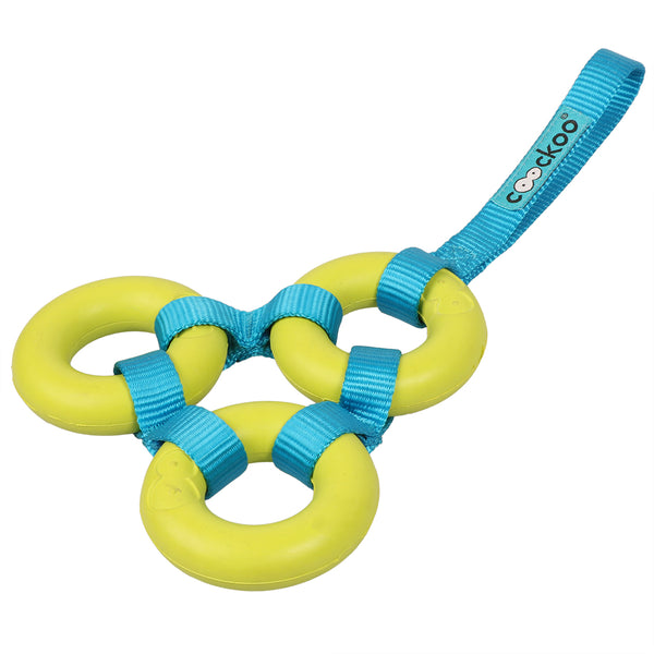 Jucarie pentru caini Coockoo Looop 26x15x2 cm lime