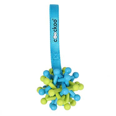 Jucarie pentru caini Coockoo Zane 19x7,5x7,5cm Albastru/Verde