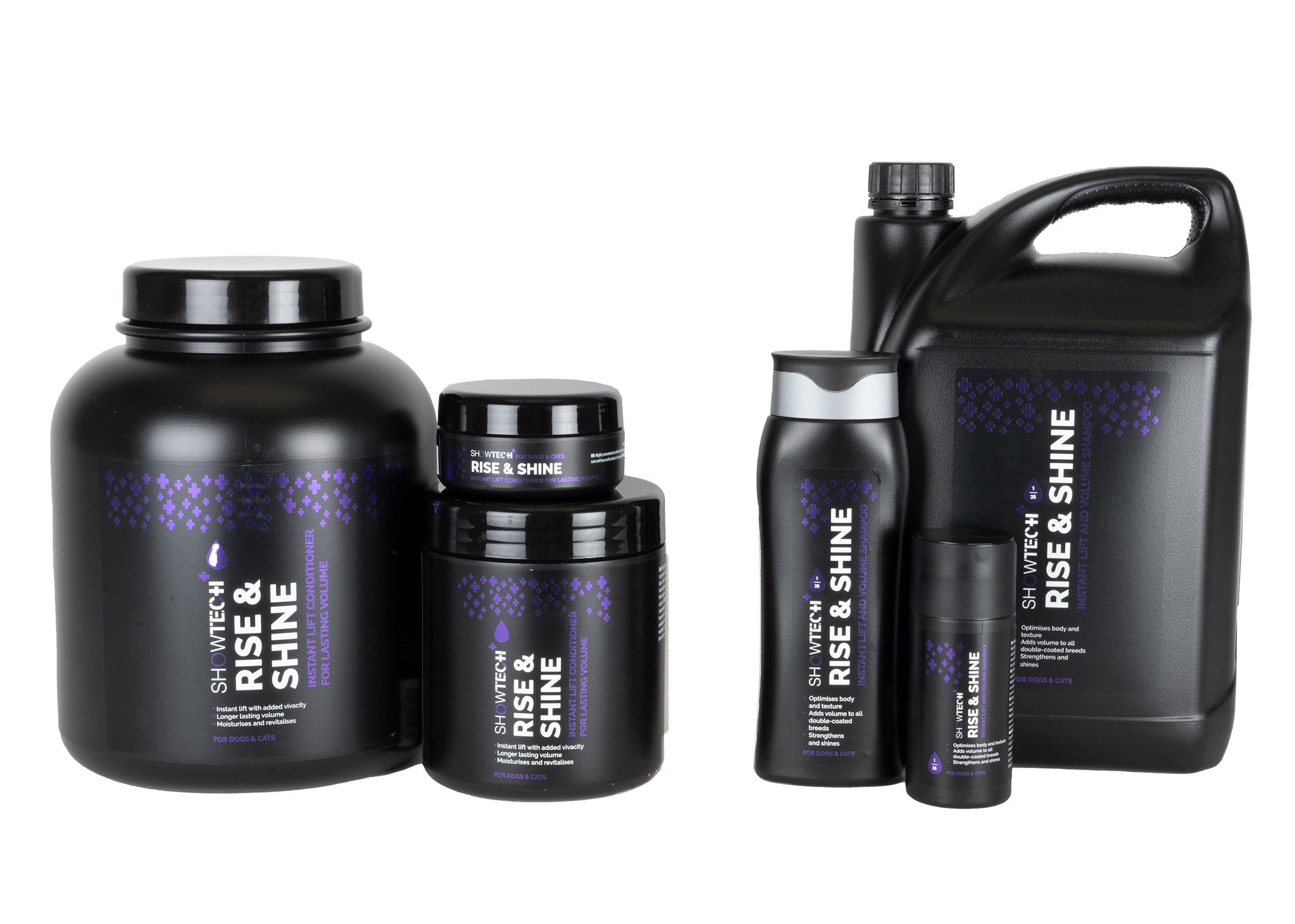 Show Tech+ Sampon pentru volum Rise & Shine 300ml
