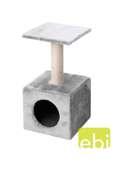 Sisal Pisici- Ansamblu Classic Abey- gri 30x30x60H