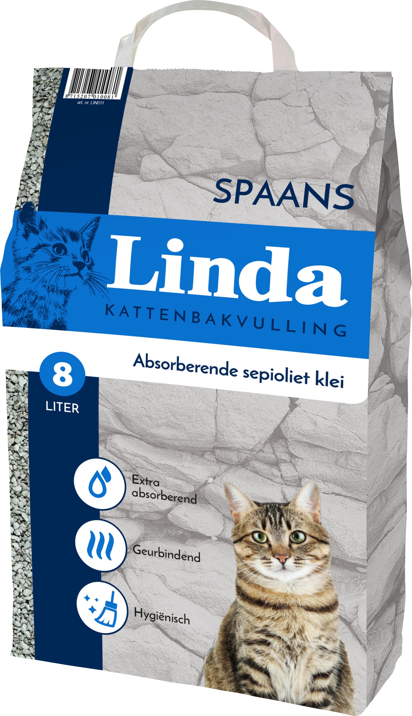 Asternut Pisici Linda-SPAANS roca vulcanica 8L
