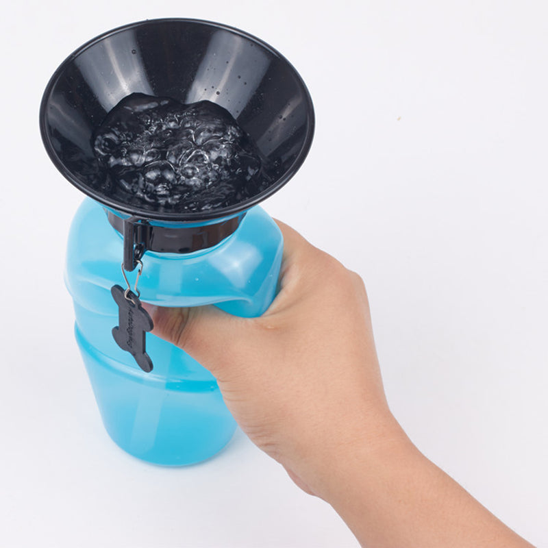 Highwave Auto Dog Mug sticla de apa pentru caini albastru