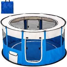 Tarc de joaca Rotund 120cm x 60cmh - Albastru