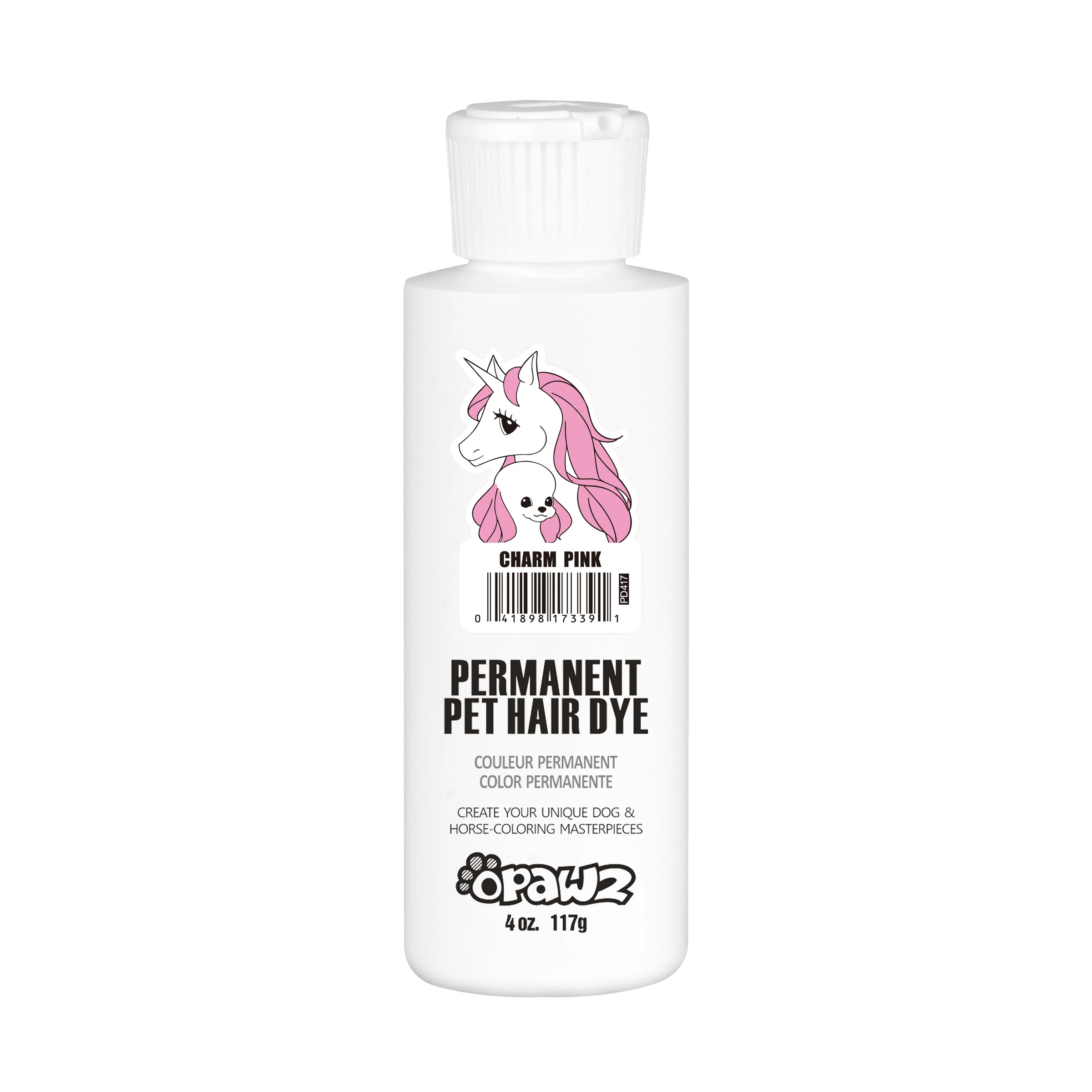 Opawz Roz Charm- vopsea permanenta pentru caini si cai 8oz. / 114g