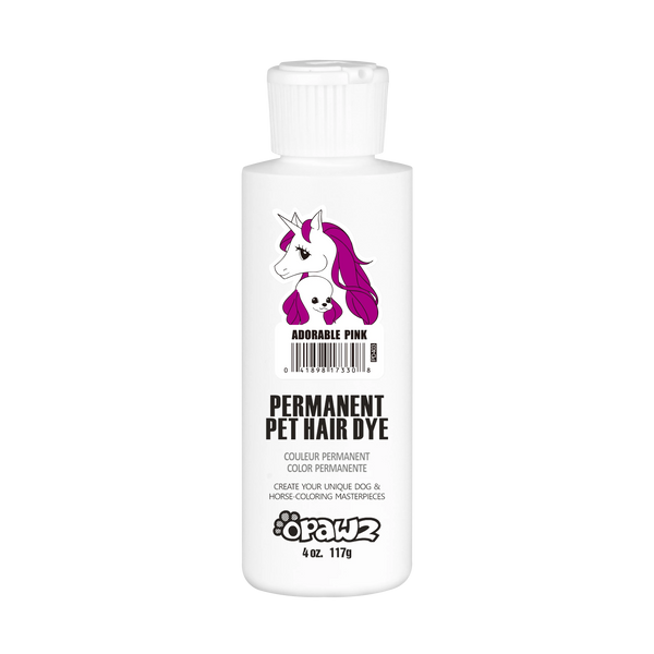 Opawz Adorable Pink- vopsea permanenta pentru caini si cai 8oz. / 234g