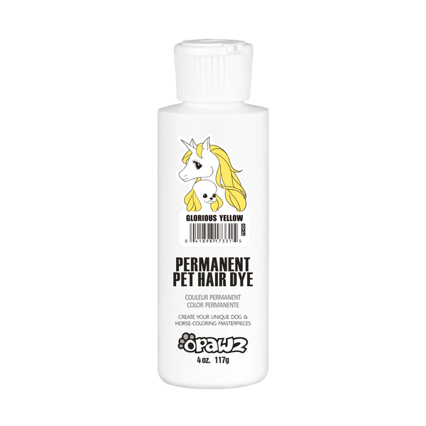 Opawz Galben- vopsea permanenta pentru caini si cai 8oz. / 234g