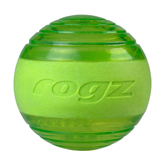 Jucarie pentru caini Rogz Squeekz minge cu loc de recompense