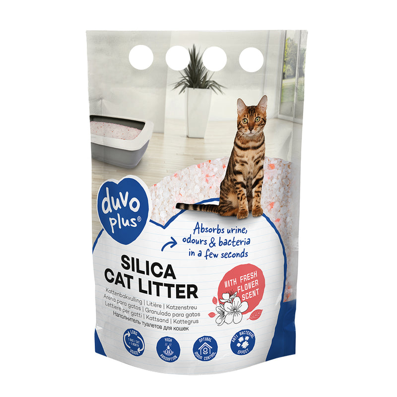 Asternut Pisici-Silicat cu parfum 5L-2kg-diverse arome