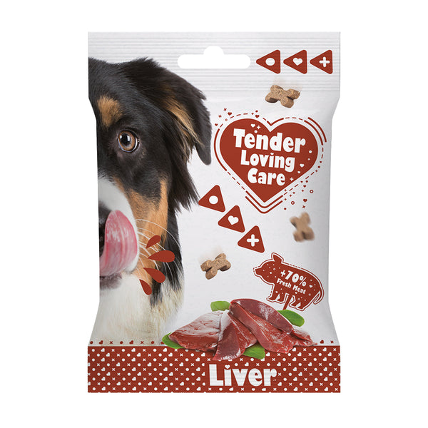 Recompense pentru caini Soft snack ficat 100g