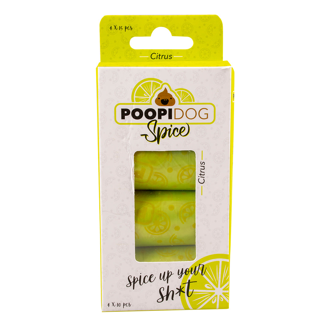 Pungi igienice Poopi Dog Lime