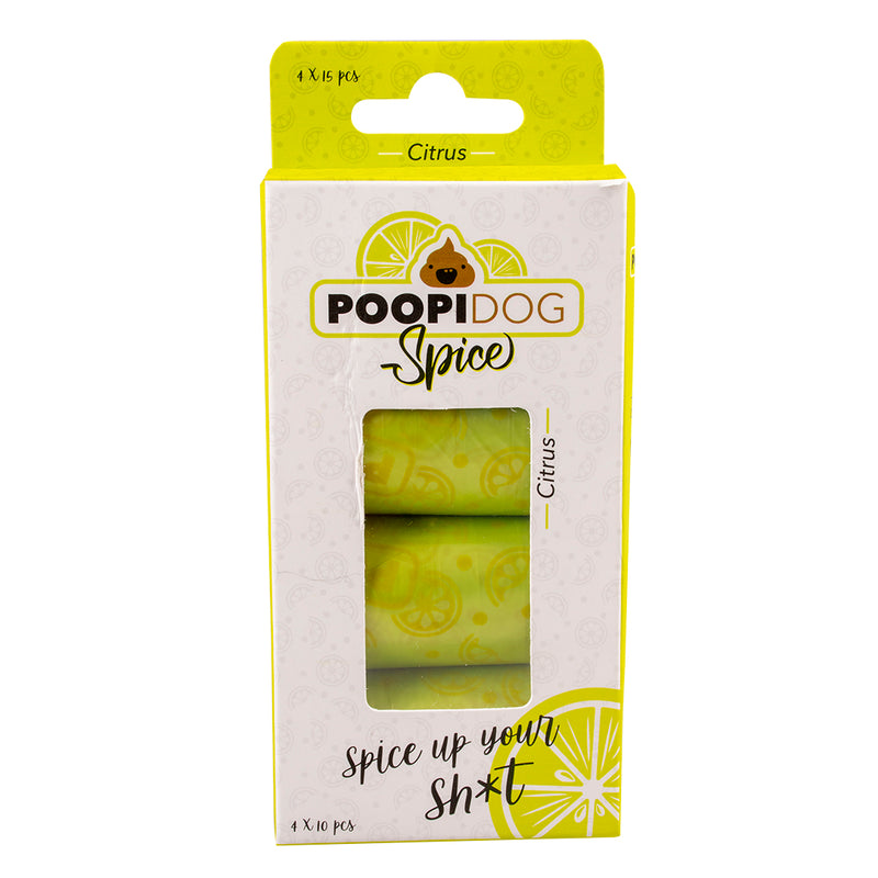 Pungi igienice Poopi Dog Lime