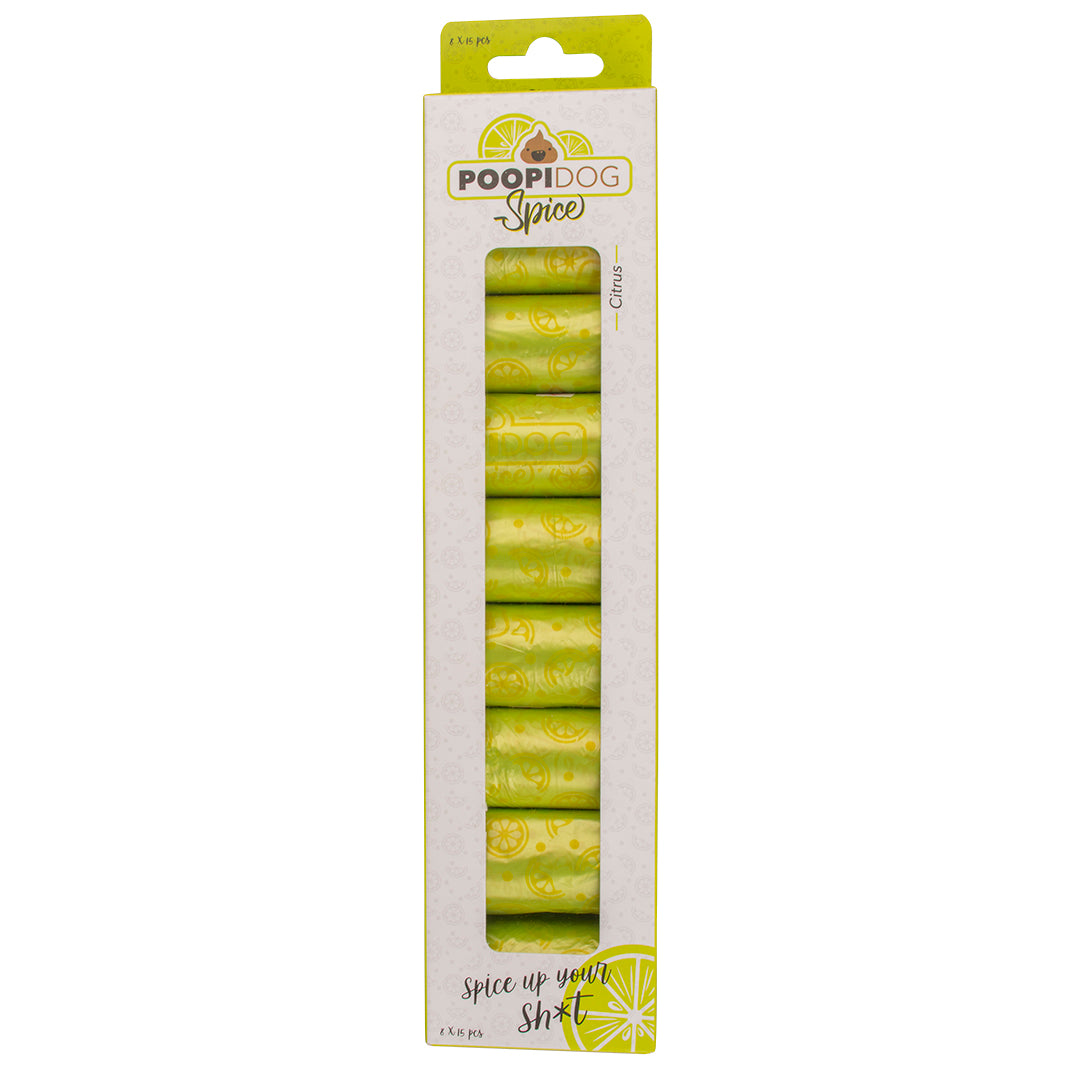 Pungi igienice Poopi Dog Lime